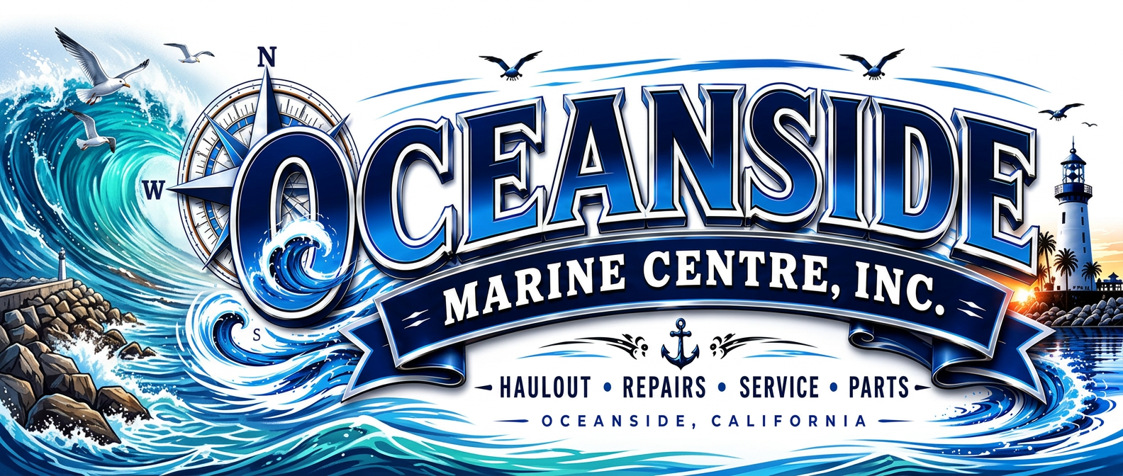 Oceanside Marine Centre, Inc — Haulout, Repairs, Service, Parts — Oceanside, California